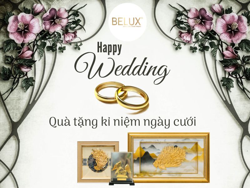 Quà kỷ niệm ngày cưới: Gợi ý chọn quà sang trọng – ý nghĩa – phù hợp từng mốc kỷ niệm